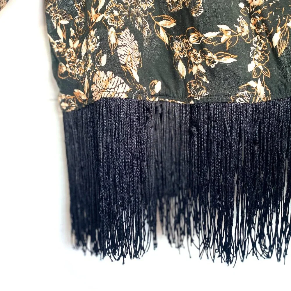 Free People Kaelin Floral Embossed Kimono - Picture 7 of 10